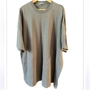 Port & Company Men's Short Sleeve Tee in Gray/ size 6XL